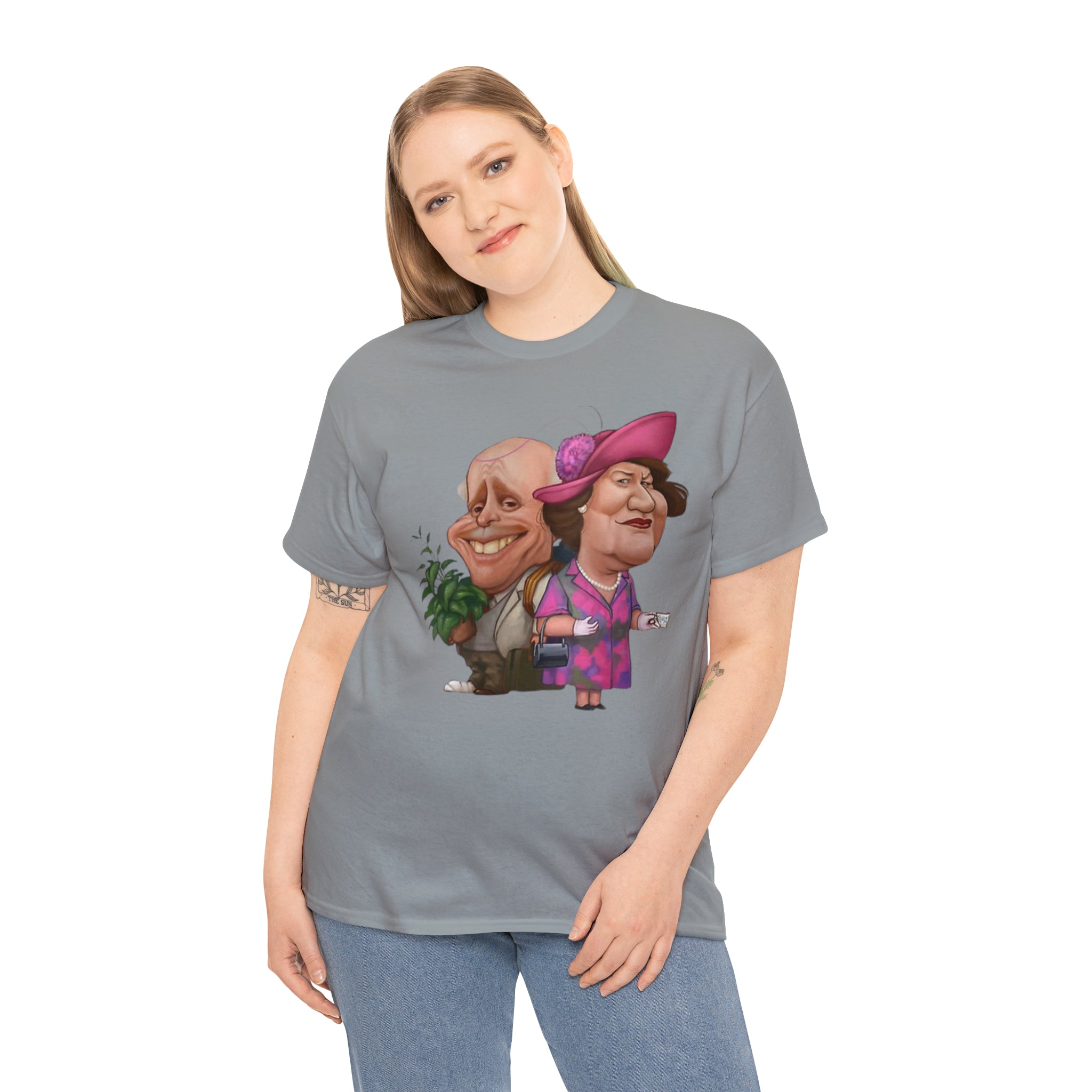 Keeping Up Appearances 90's TV Show-Unisex Heavy Cotton T-Shirt - Creations by Chris and Carlos